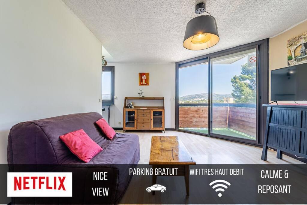 Park & Suites -Wifi-Netflix-Vue Marseille Exterior photo